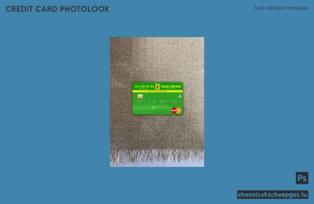 India Punjab and Sind Bank Mastercard Photolook Beispielvorschau